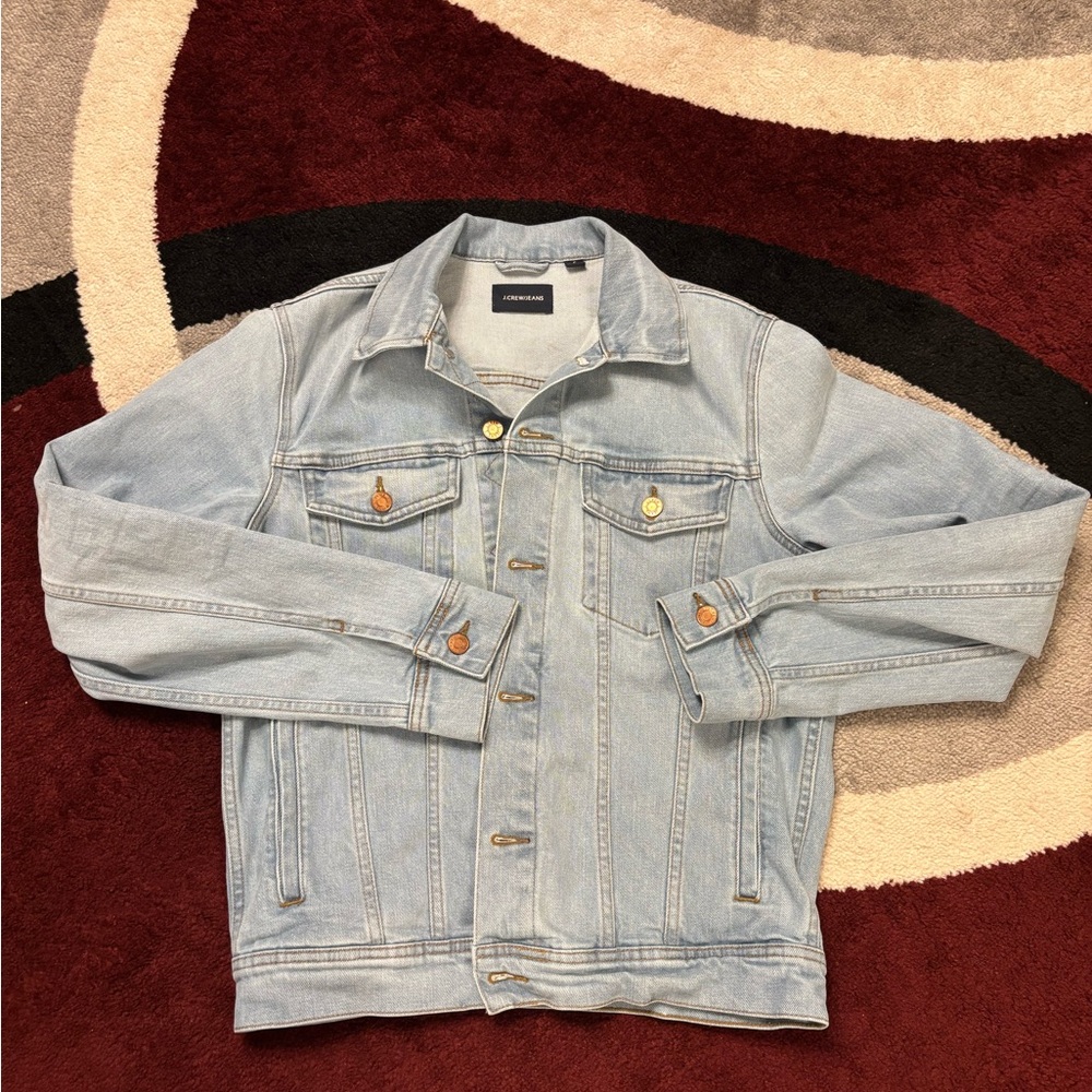J. Crew Men’s Light Blue Denim Jacket